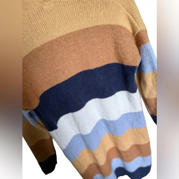 Freshman 1996 • Colorblock Open Front Long Cardigan - Picture 5 of 7